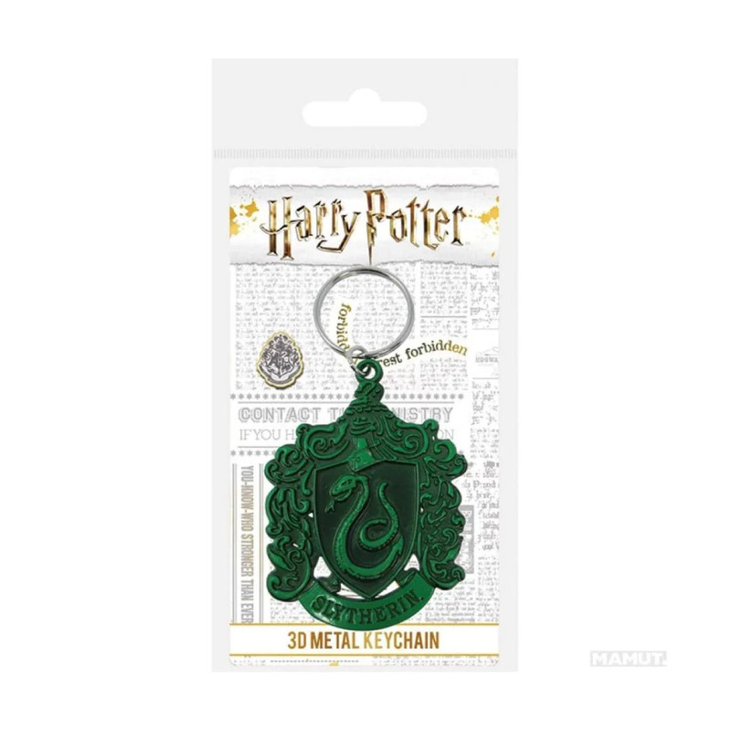 Harry Potter - Slytherin Crest Metal Keychain - أكسسوار